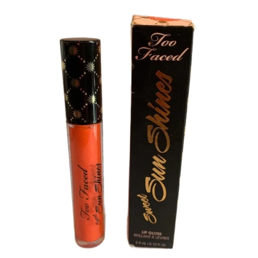 ❇️🧚‍♀️PAPAYA SLUSHIE Too Faced RARE Sweet Sun Shines Lip Gloss NWT